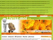 Tablet Screenshot of livrez-moi.ca